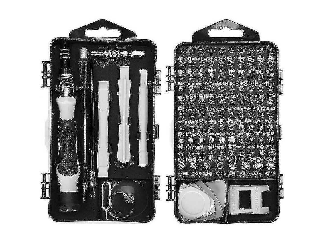Conjunto De Chaves De Fenda Magnéticas De Precisão 122 Em 1 Para Pc, Telefone, Kit De Ferramentas De Reparo Eletrônico De Alta Qualidade Brilvibera