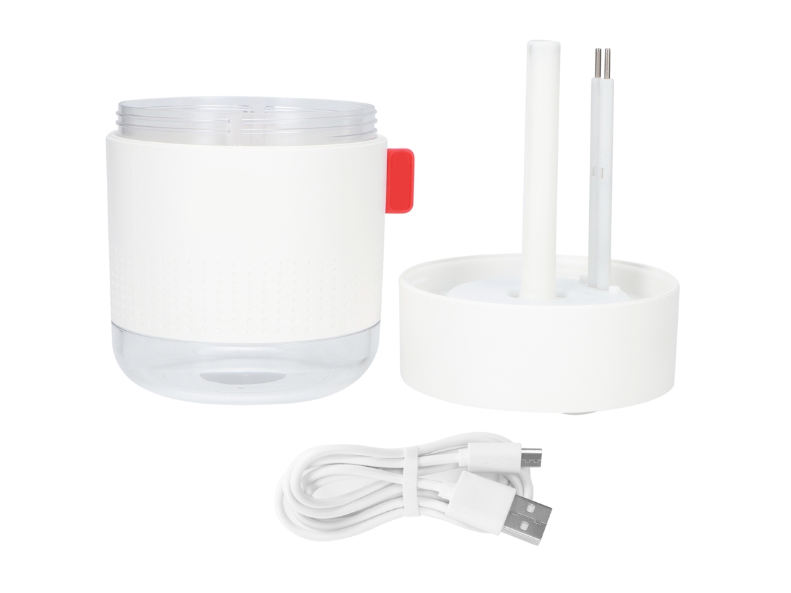 Laxiscreed Umidificador De Ar 500ml Com Luz Noturna E Bateria Usb Para Lar E Escritório