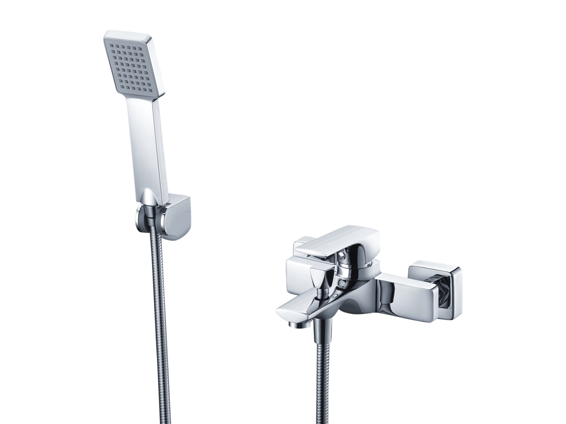 Chuveiro IMEX Monomando Kit Baño/ Bali Bdi017-4