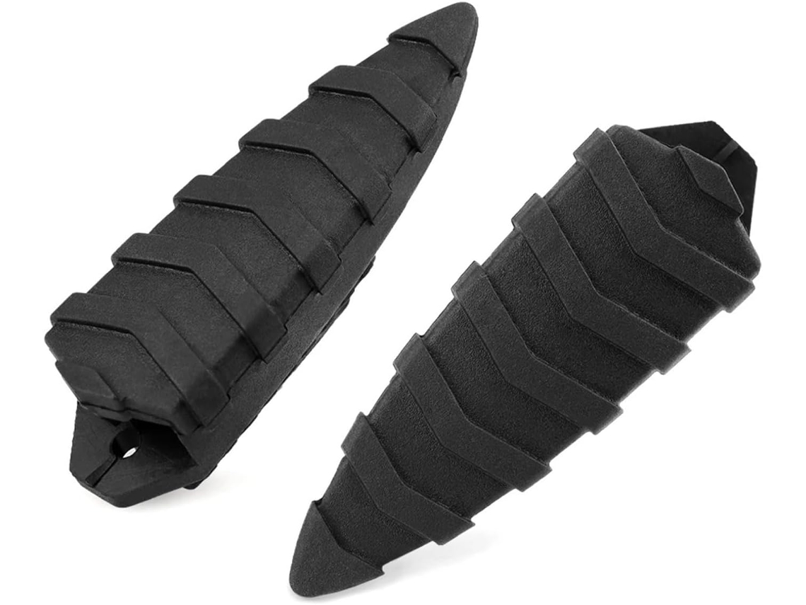 Apoios para os Pés do Piloto Dianteiros de Borracha Pedais Pé Compatíveis Xdiavel 1260 Aço Fundido Precisão