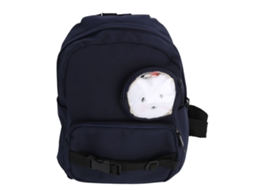 Mochila Infantil Ajustável Cute Cartoon Nylon Escolar Outdoor Infantil 3+ Anos Azul Escuro