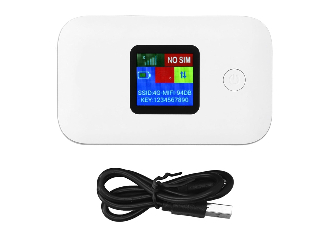 Modem Wi-fi 4g Lte Portátil Para Viagens, Ponto De Acesso 300 Mbps