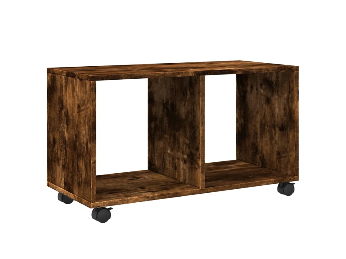 Rolling Cabinet, Rolling Cabinets Vidaxl Marrom Madeira Processada (n/a)