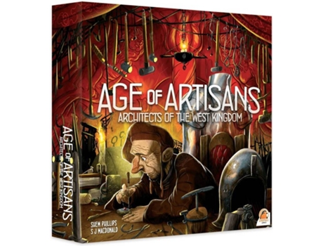Expansão de Jogo  GAME STUDIO Architects of the West Kingdom: Age of Artisans (12 anos)