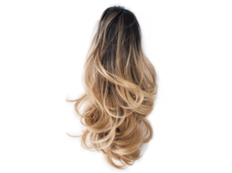 Extensão de Cabelo com Rabo de Cavalo Preso