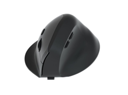 Lurelia Rato Vertical Ergonómico, Sem Fios, Dpi Ajustável, 2.4g, Compatível Com Windows, Mac E Linux, Preto