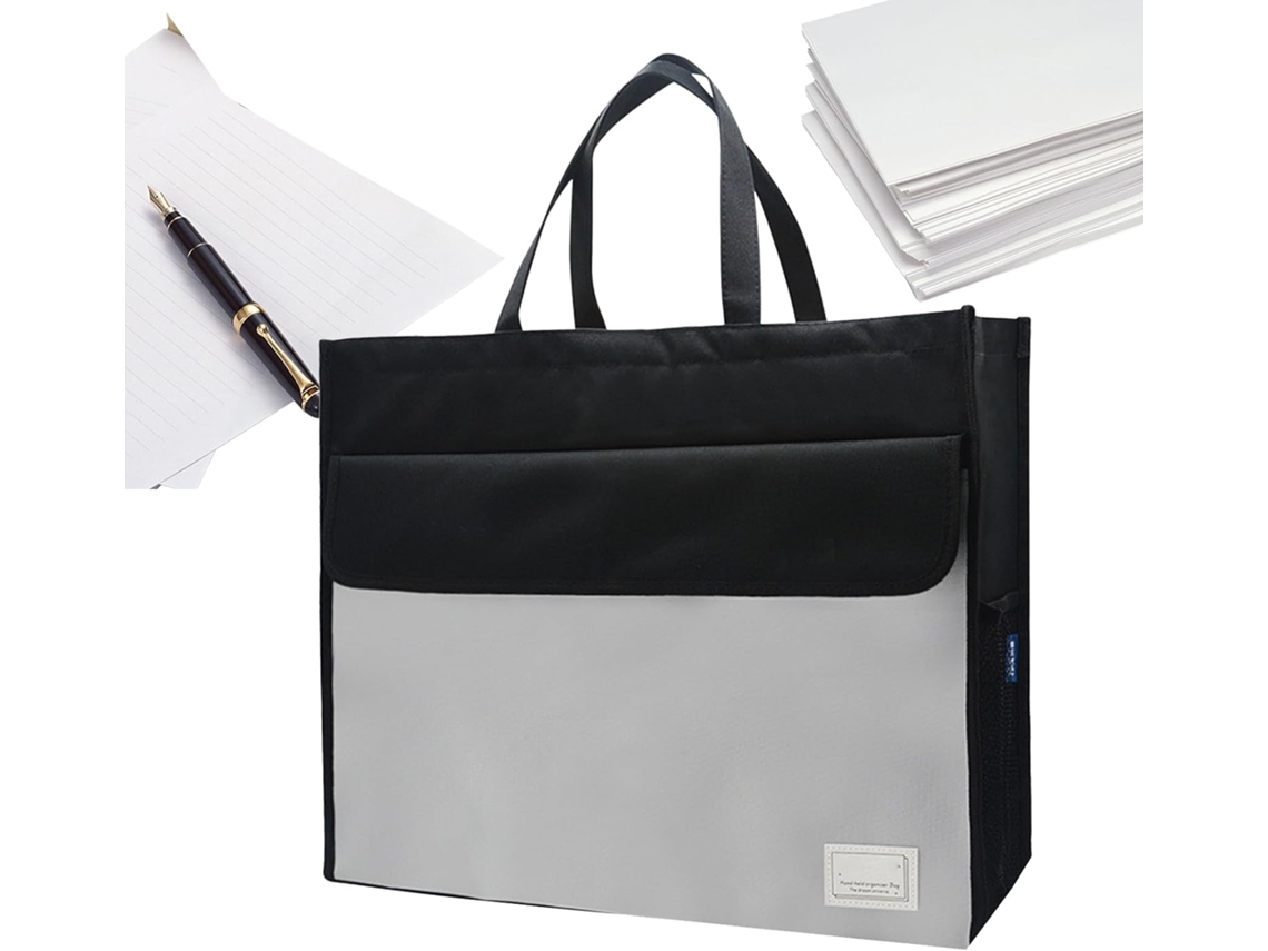 Organizador De Documentos– 48 X 12 X 37 Cm, Bolsa Expansível, Grande Capacidade, Ideal Para, Cartões,