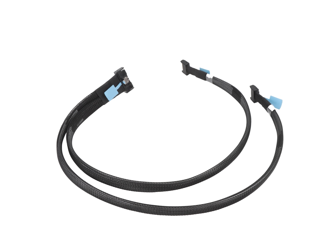 Aetheria cabo Mcio 8i 74pin para 2 Mcio 4i 38pin Pcie5.0 32gt/s 8 Canais 50cm Servidor Data Center