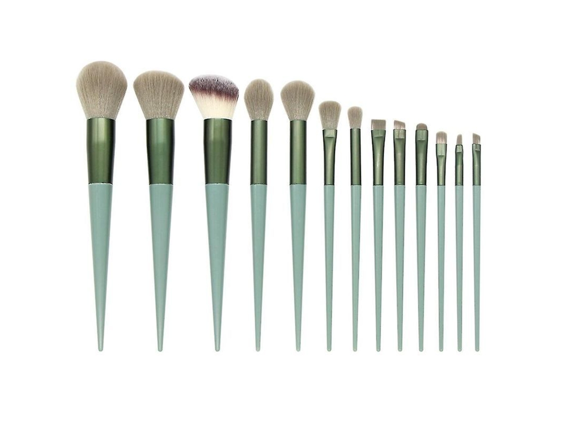 Conjunto De 13 Pincéis De Maquiagem Ferramentas De Beleza Pincel De Sombra De Olhos Eyeliner