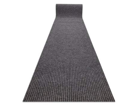 Tapete Anti-Deslizamento Gin 1206 Exterior, Interior em Marrom Claro 120 cm