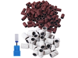 Kit profissional de polimento de unhas com 201 peças, polidor Corindon.