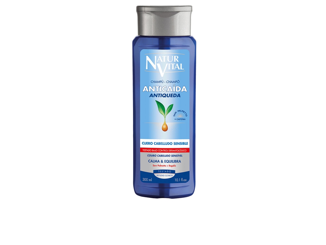 Shampoo Anti-caída Para Couro Cabeludo Sensível 300 Ml