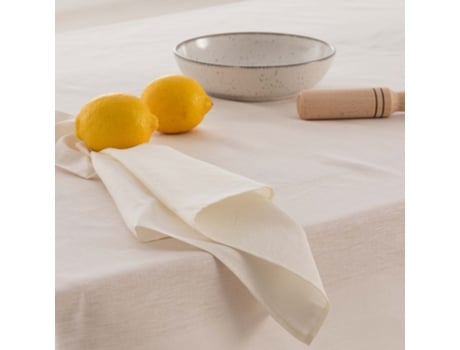 Toalha de Mesa BELUM impermeável resistente a manchas Linho 100% Natural (200x150 cm)