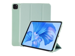 Capa Para Ipad 2/3/4 Verde Menta Com Porta Canetas Magnético, Tripla Proteção Completa. Tuotuo