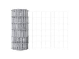Conjunto 1 Cerca Euro Vidaxl Prateado Ferro (0,4 X 10 M)