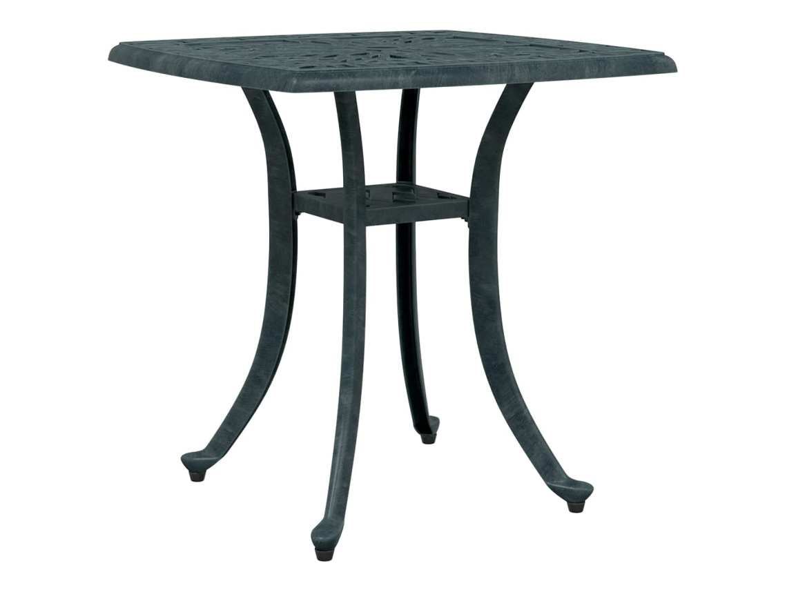 Maison Exclusive - Mesa De Jardim 53x53x53 Cm Alumínio Fundido Verde