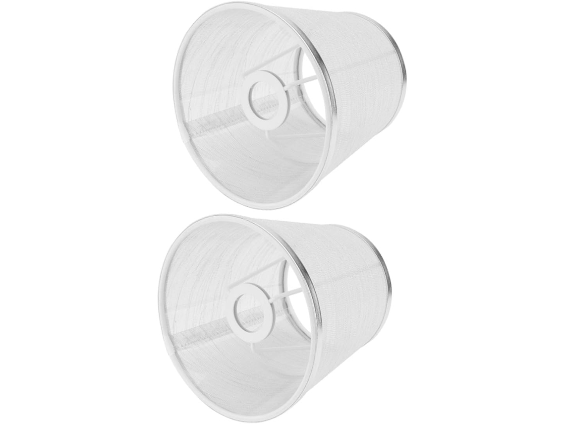 Conjunto de 2 Elegantes Candeeiros de Mesa em Tecido para Quarto. SFUSHOS