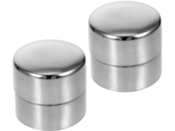 Conjunto De 4 Peças De Ponteiras De Aço Inoxidável Para Corrimão De Escada, Ponteiras De Aço Reforçado Para Corrimão.