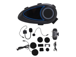 Fone de Ouvido Bluetooth para Capacete EOOCOO à prova d'água, bateria de longa duração