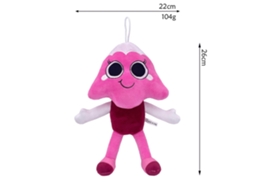 Boneco de Pelúcia Dandy's World com Guarda chuva Rosa GOKOCO