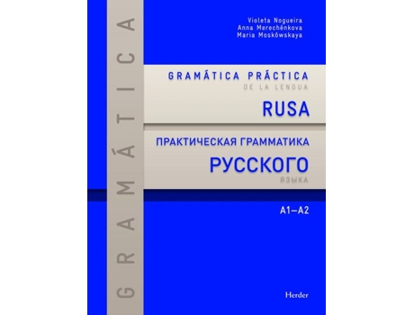 Livro Gramática  Práctica De La Lengua Rusa A1-A2