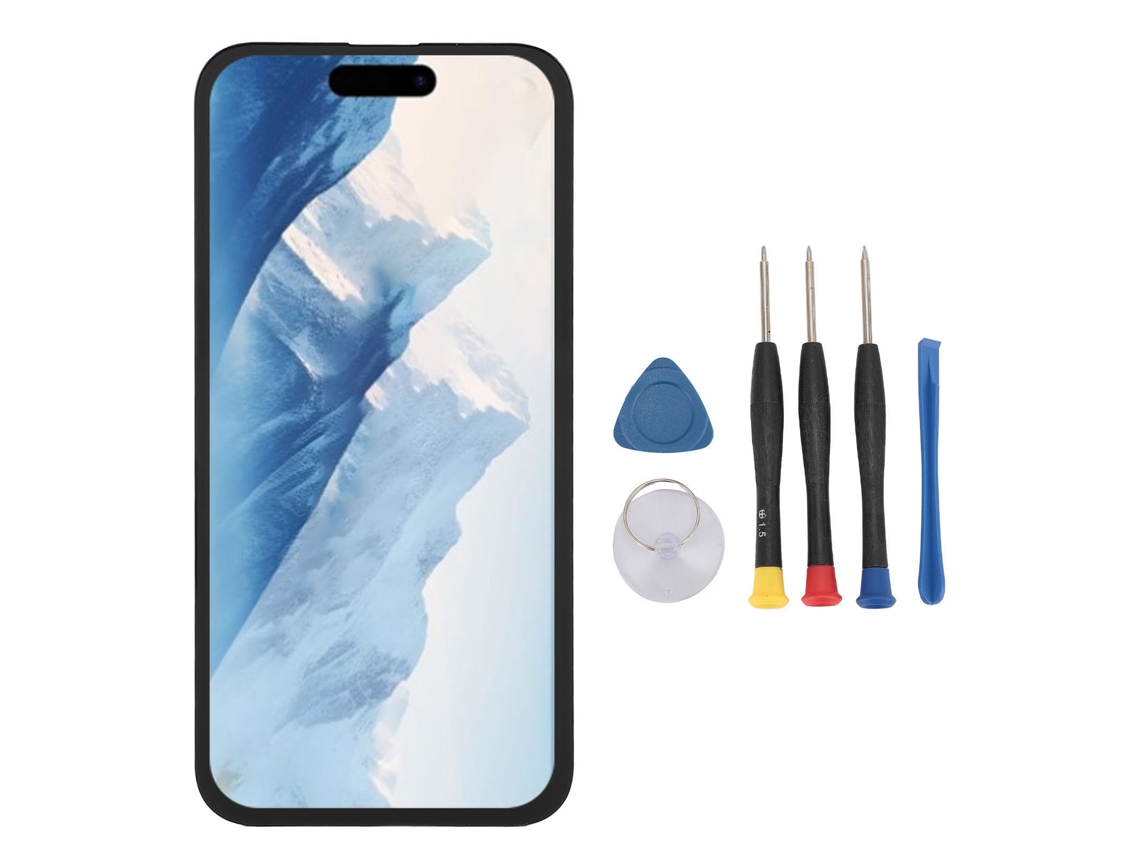 Substituição De Tela De 6,7 Polegadas Para 15 Plus Incell 3d Touch Screen Digitalizer Com Ferramentas De Reparo Para A2849 A3105 A3106 A3108 Com Supor