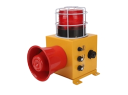 Alarme Industrial Laxiscreed Com Som E Luz, Até 130db, 9 Tons De Aviso
