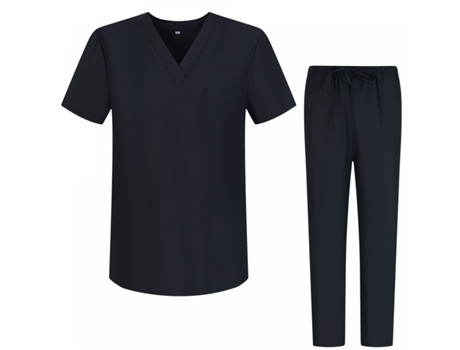 Uniforme MISEMIYA Poli?ster Mulher (XS - Preto)