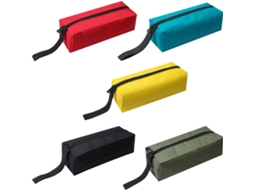 Bolsa Utilitária Para 5 Ferramentas, Em Tecido Oxford, Com Zíper, À Prova D'água.