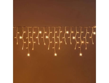 Guirlanda Estalactite Profissional 114 Maxiled Branco Quente 20 Flash 3xh0,5m Extensível Ip67 Lotti
