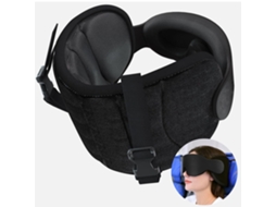 Travesseiro de Viagem para Avião, Travesseiro de Viagem para Dormir com Máscara os Olhos, Travesseiro para Voos de Longa Duração BRILVIBERA