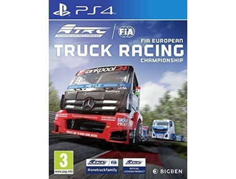 Jogo PS4 FIA European Truck Racing Championship