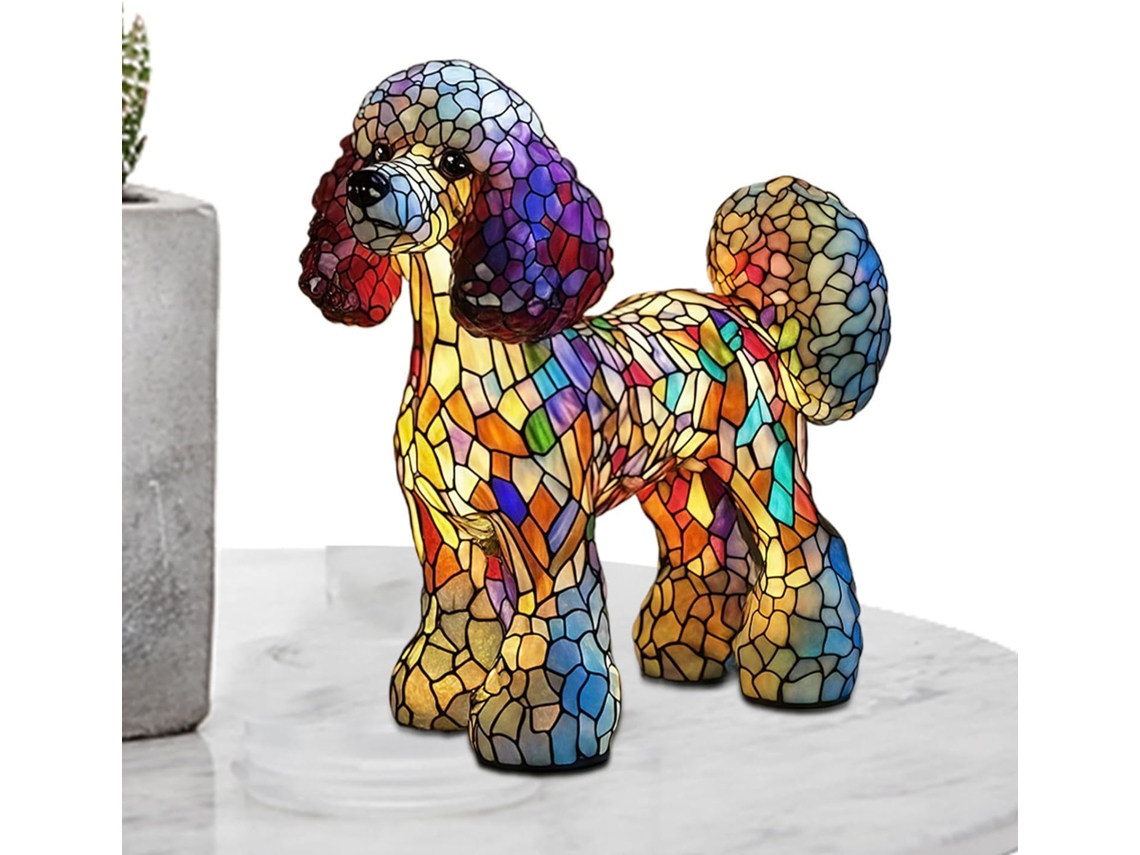 Abajur De Mesa Em Formato Dachshund Para Decoração, Luminária Noturna