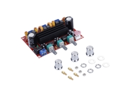 Aetheria placa de Amplificador Digital 3 Canais 200w Som Estéreo Hi fi com Proteção Múltipla