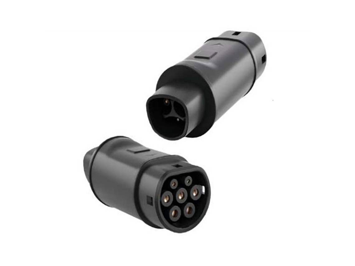 Adaptador de Carregamento Tesla para Tipo 2, 7kw 32a 220v Monofásico, Ip55 SZSMART