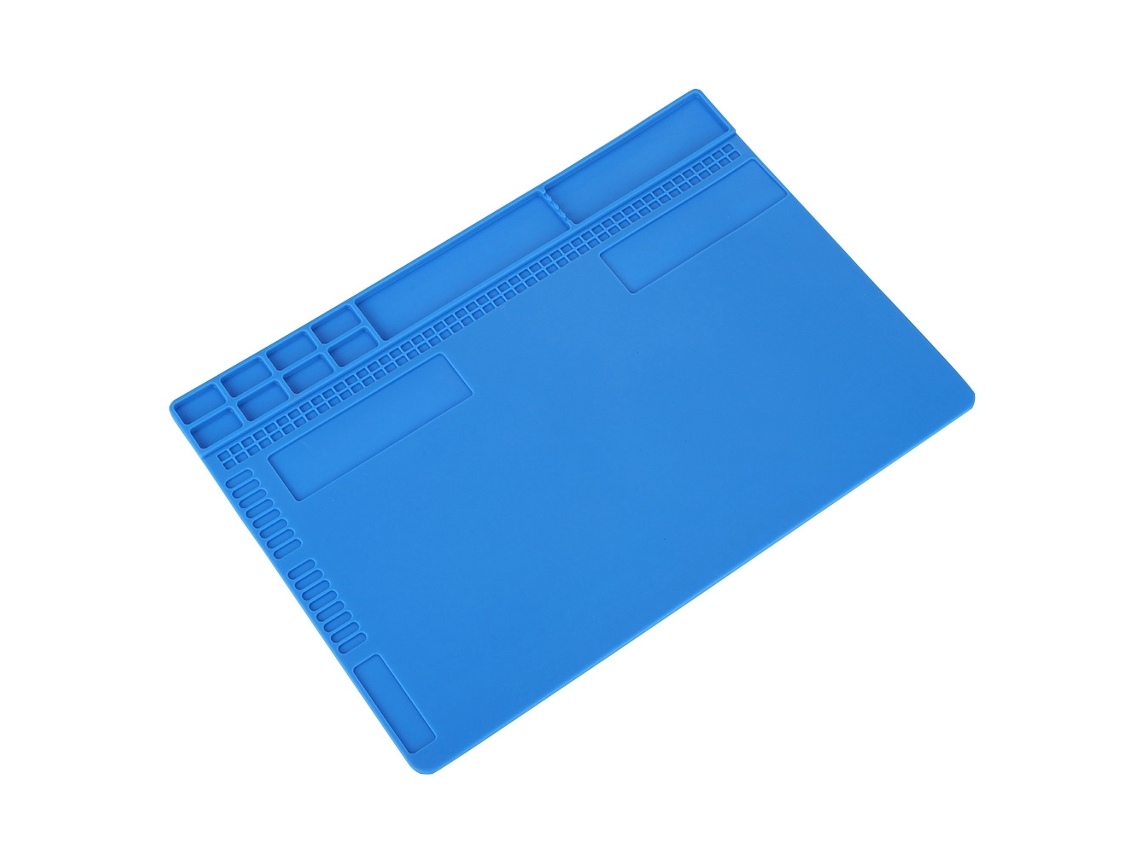 Tapete de Isolação Térmica, para Manutenção de Celular e Computador, 350mmx250mm, Azul Escuro. EOOCOO