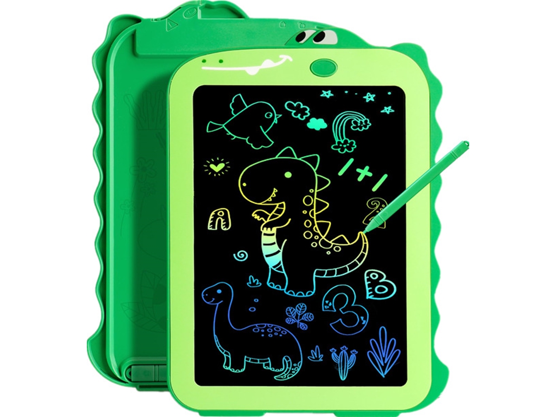 Quadro De Desenho Lcd Colorido De 8,5 Polegadas, Adequado Para Crianças De 2 A 10 Anos Desenhar E Escrever Verde Siurn