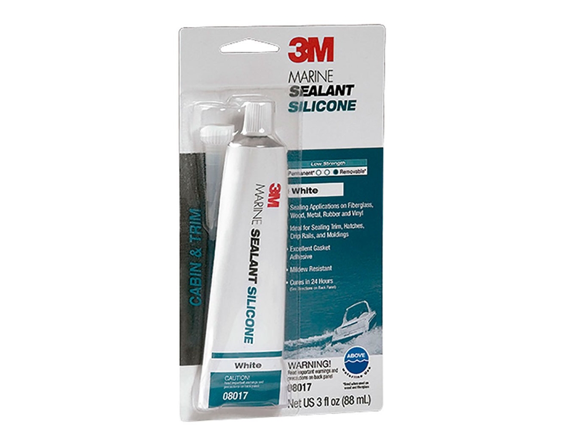 Silicone Resistente Ao Mofo Grau Marinho 88Ml Branco3M