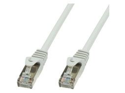 Cabo de rede Icoc Ls6 020t cinza 2 m Cat6 S/ftp Techly (com STP)