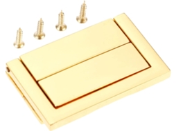 Fecho De Liga Zinco Dourado Com Fivela Dourada, Clipe De Fixação Para Móveis, Joias, Caixas De Presente E Baús