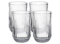 Conjunto De 4 Copos De Vidro Transparente San Ignacio De 430ml