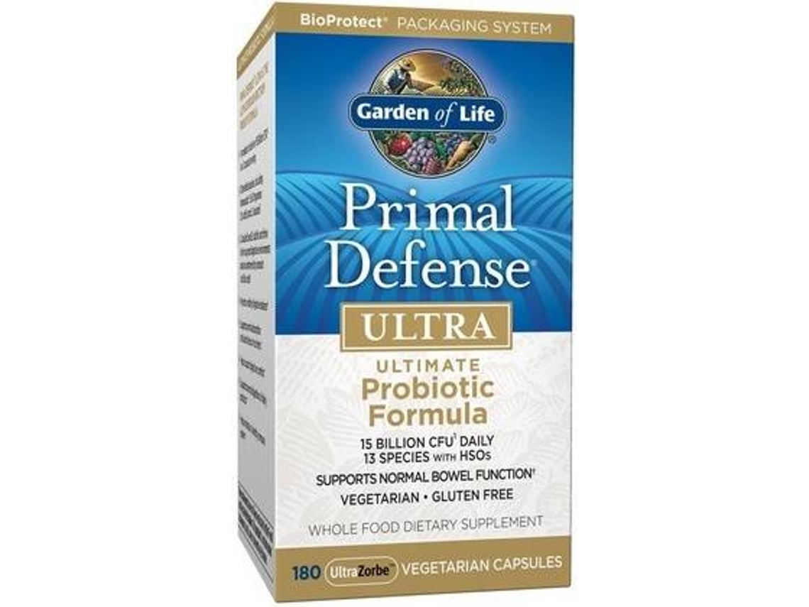 Suplemento Alimentar GARDEN OF LIFE Primal Defense Ultra (180 cápsulas vegetais)