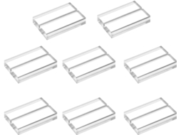 Suportes De Mesa Em Acrílico Para Cartões- 10 Peças, Suporte Recados, Porta- Casamentos, Ideal Buffets,