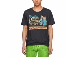Rockinstone Rocky Movie Just Beat It Heather Navy Adult Shirt Size:m
