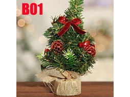 Enfeites De Natal De Luxo Para Árvore De Natal, Decoração De Ano Novo Com Galhos De Pinheiro E Coníferas, 23cm X 24cm Especifica Aquaforge