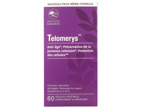 Telomerys 60 Cápsulas PHYTORESEARCH
