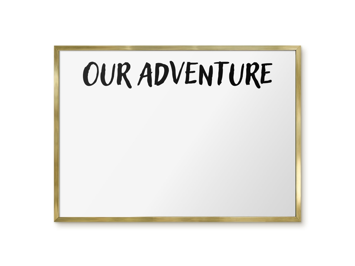 Magnetic Board Our Adventure For The Living Room Espelharte (70x50 Cm)