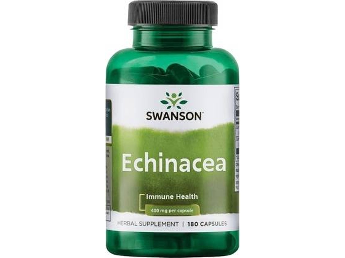 Suplemento Alimentar SWANSON Echinacea (180 cápsulas de 400mg)