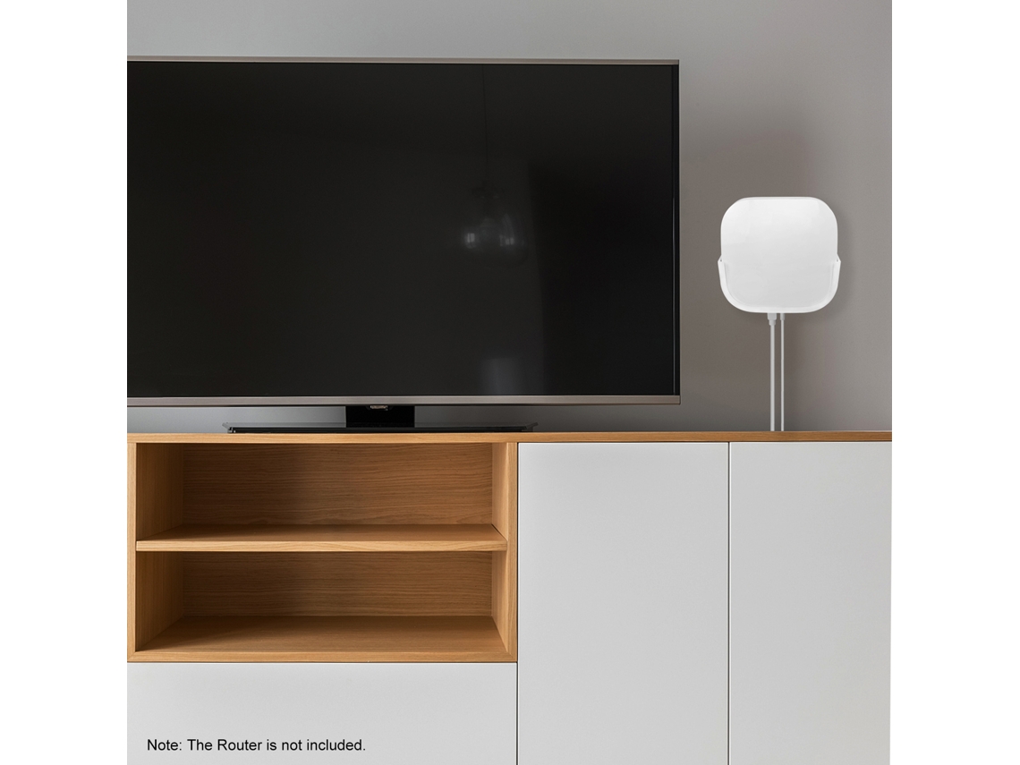 Suporte De Parede Sem Parafusos Para Roteador Wifi Eero Pro 6, Fixação Adesiva Forte, Instalação Fácil Sem Ferramentas Ou Furadeiras