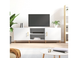 Vidaxl Móvel Para Tv 150x30x50 Cm Derivados De Madeira Branco